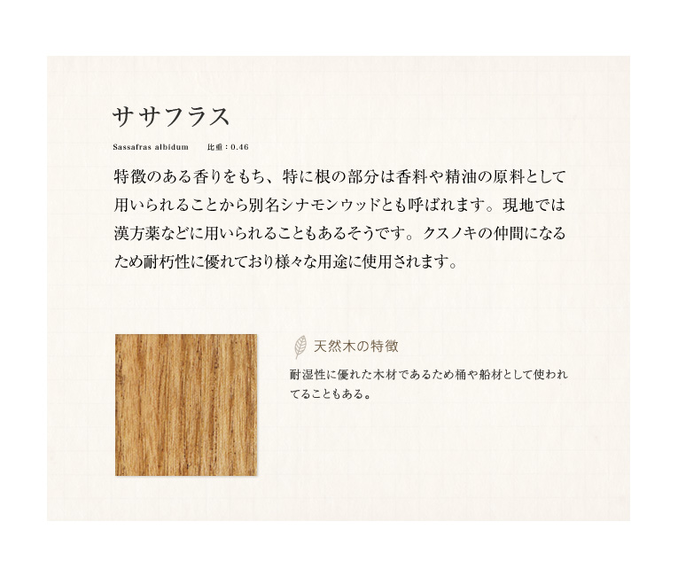 木材の特性 