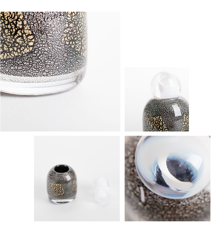 ミニ骨壷 アートガラス骨壷ミニシリーズ 【さく】 | いのり