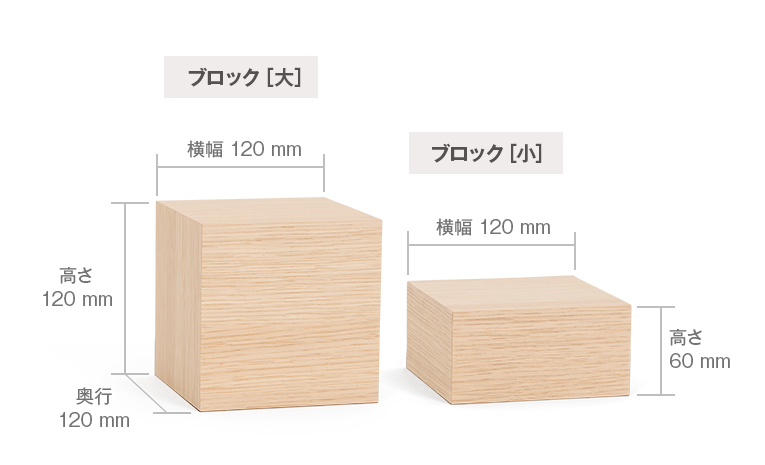  須弥壇ブロックのサイズ